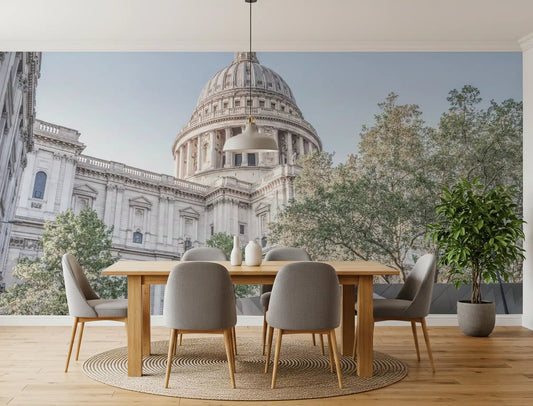 London Skyline Architectural Landmark Wall Mural