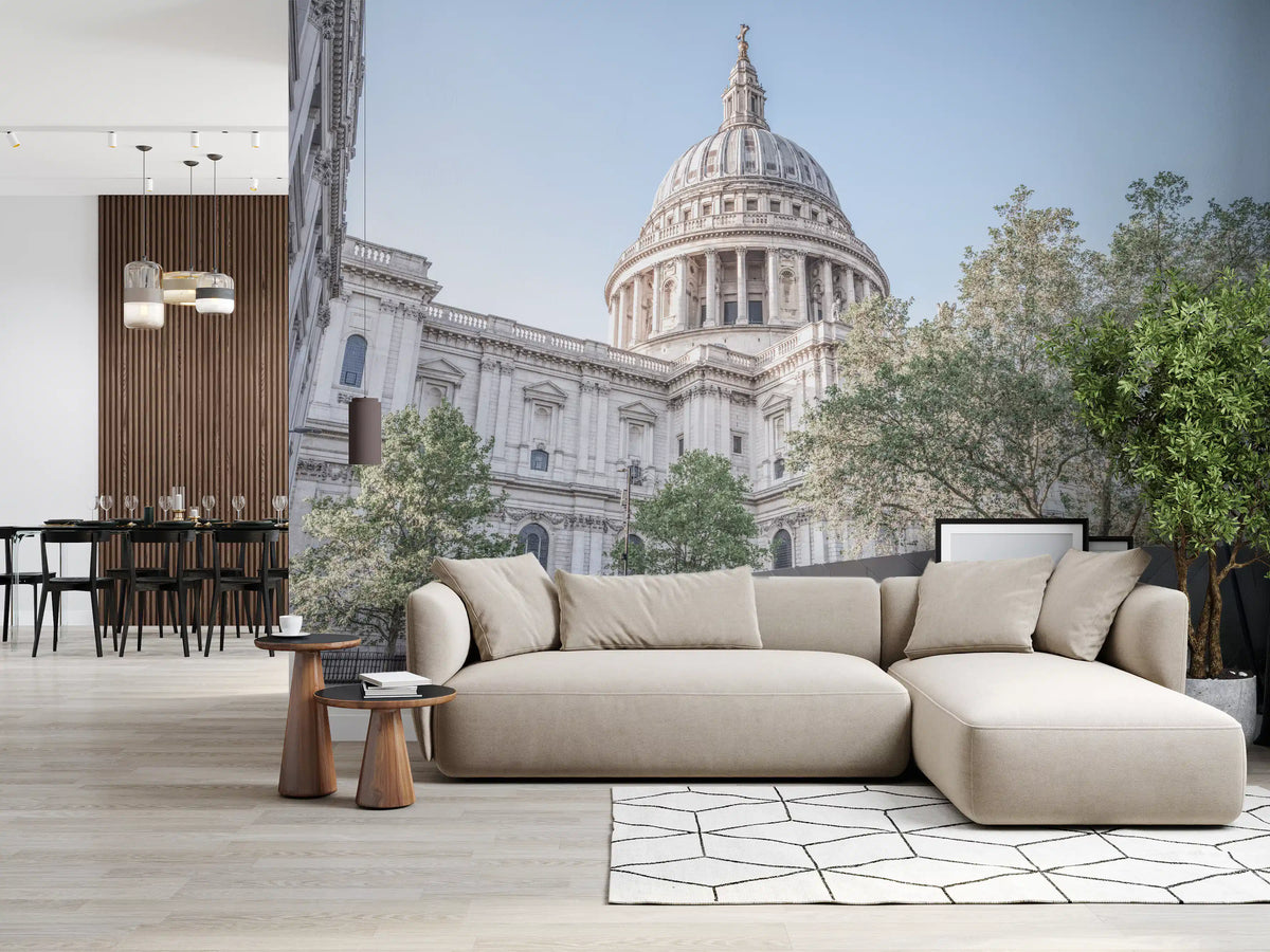 London Skyline Architectural Landmark Wall Mural