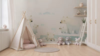 Arctic Polar Bear Family Wall Mural