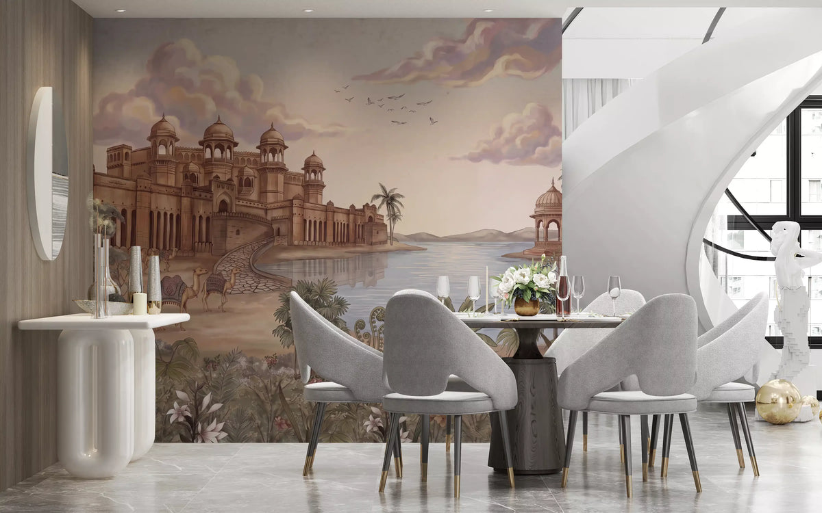 Palace by the Lake Wall Mural - RJM01
