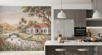 Whispering Garden Estate Wall Mural - RJM02
