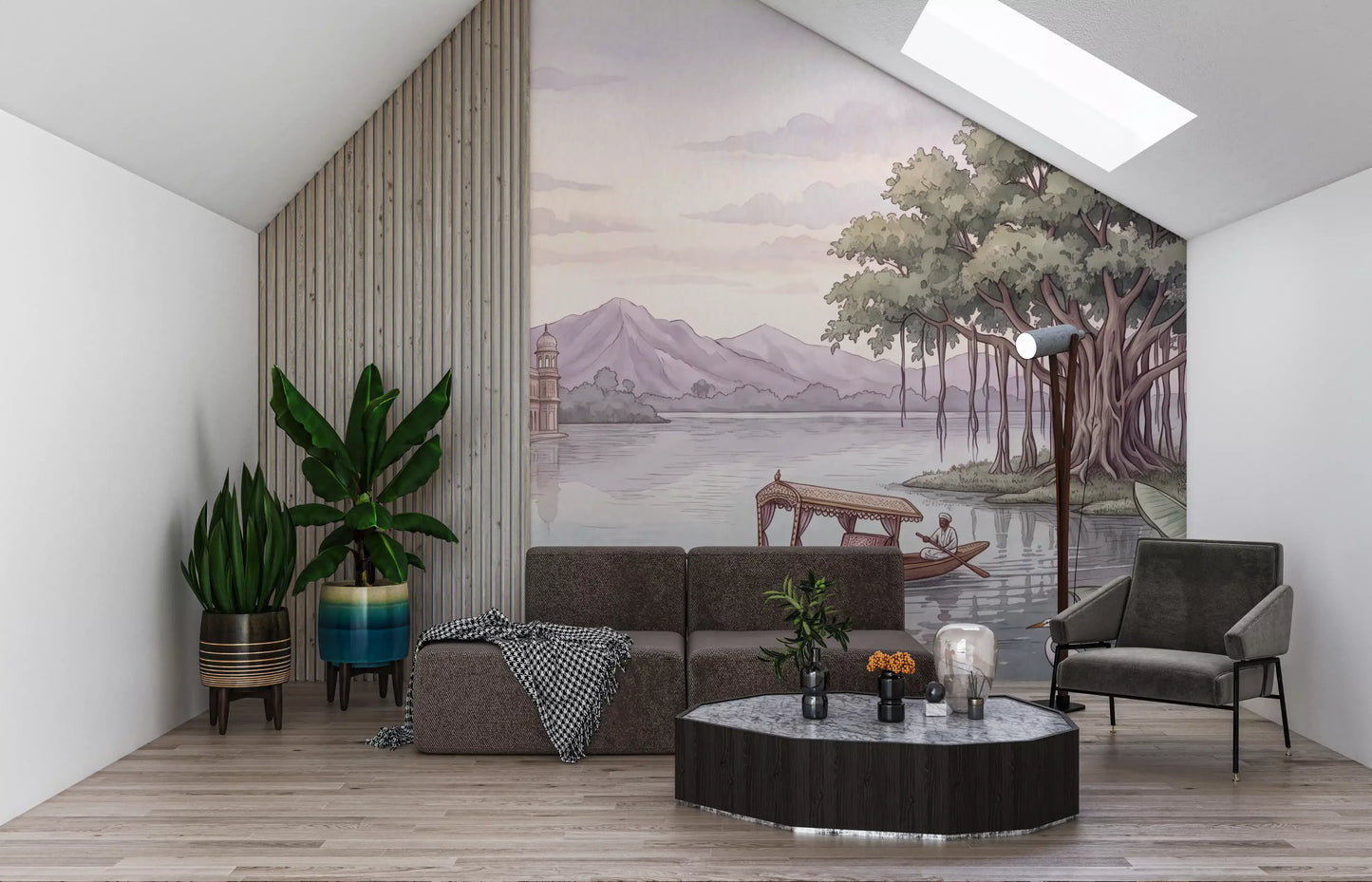 The Palace of Serene Waters Wall Mural - RJM04