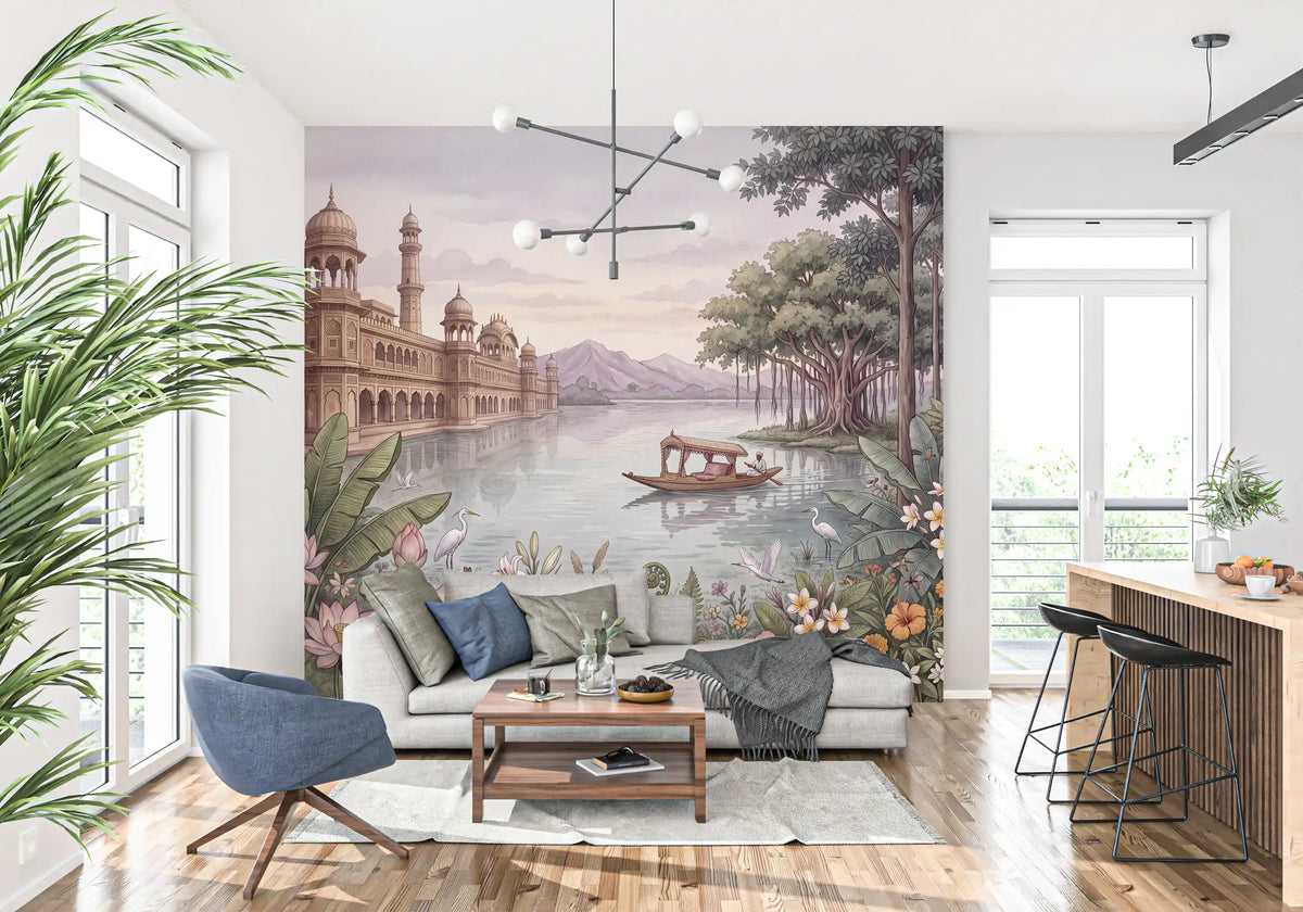 The Palace of Serene Waters Wall Mural - RJM04