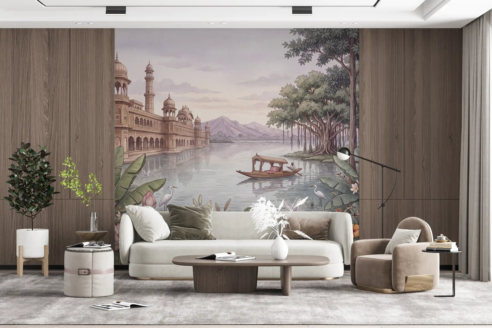 The Palace of Serene Waters Wall Mural - RJM04