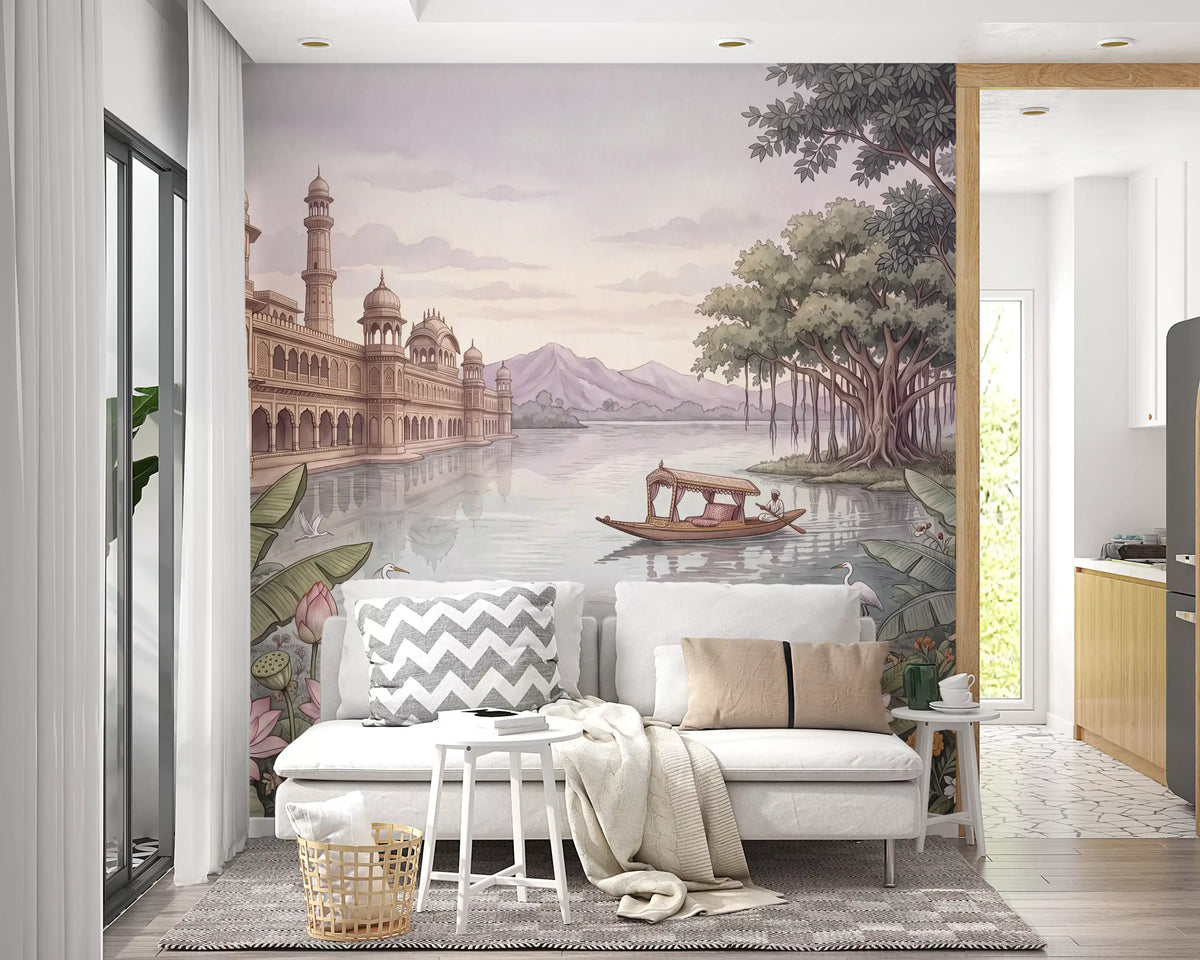 The Palace of Serene Waters Wall Mural - RJM04