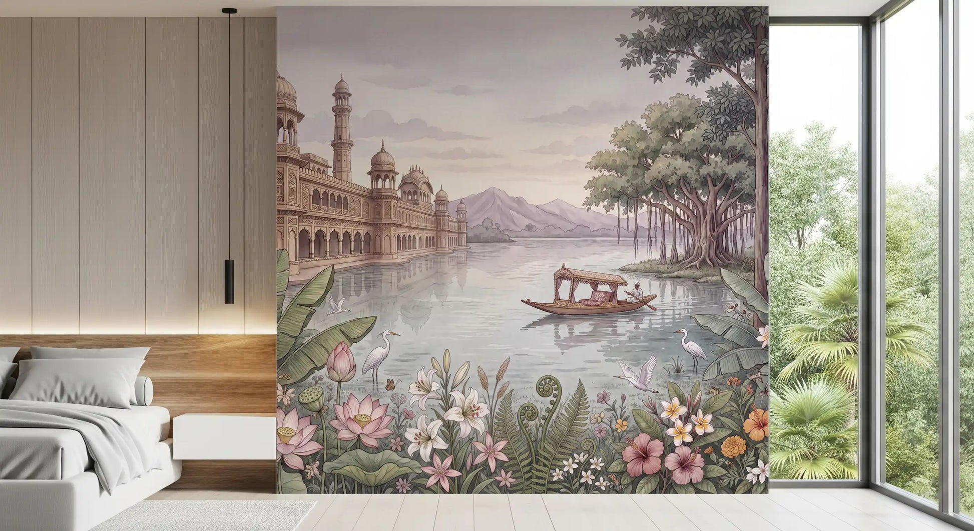 The Palace of Serene Waters Wall Mural - RJM04