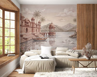 The Swan Lake Palace Wall Mural - RJM05