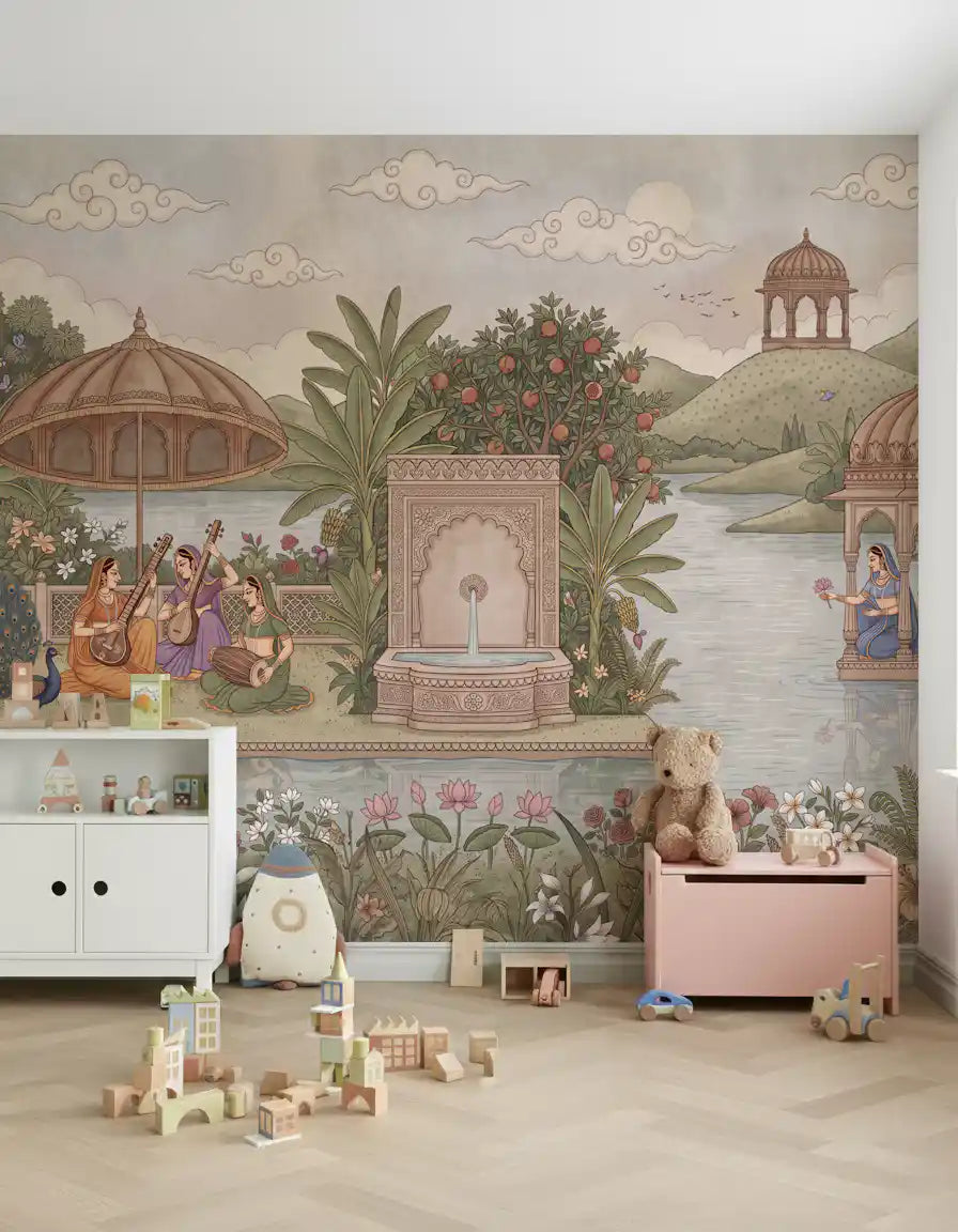The Enchanted Garden of Raag Wall Mural - RJM08