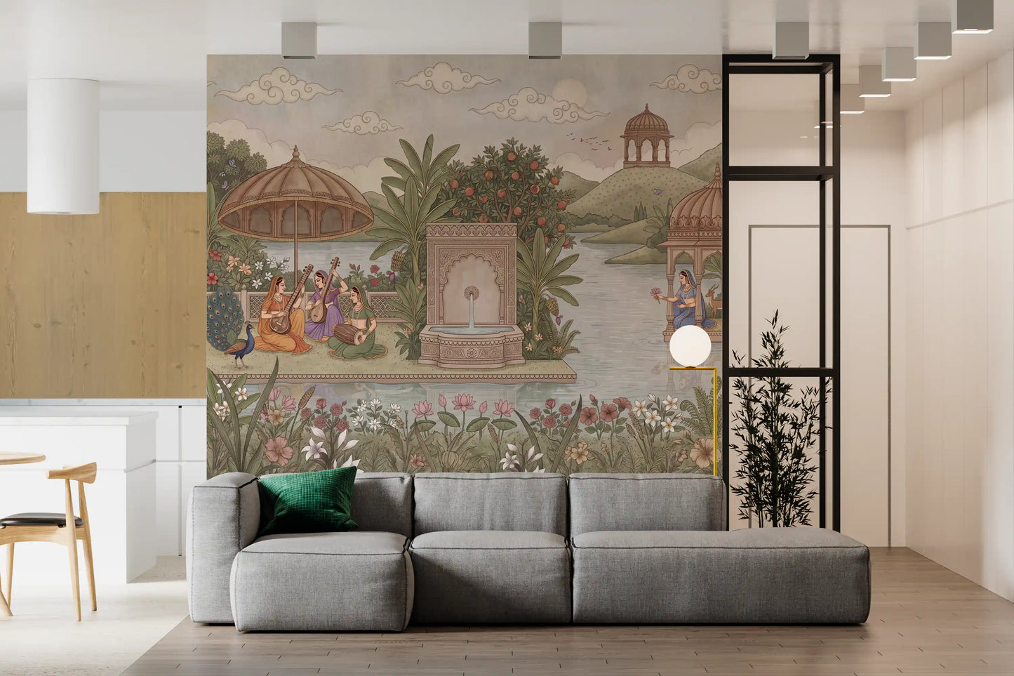 The Enchanted Garden of Raag Wall Mural - RJM08
