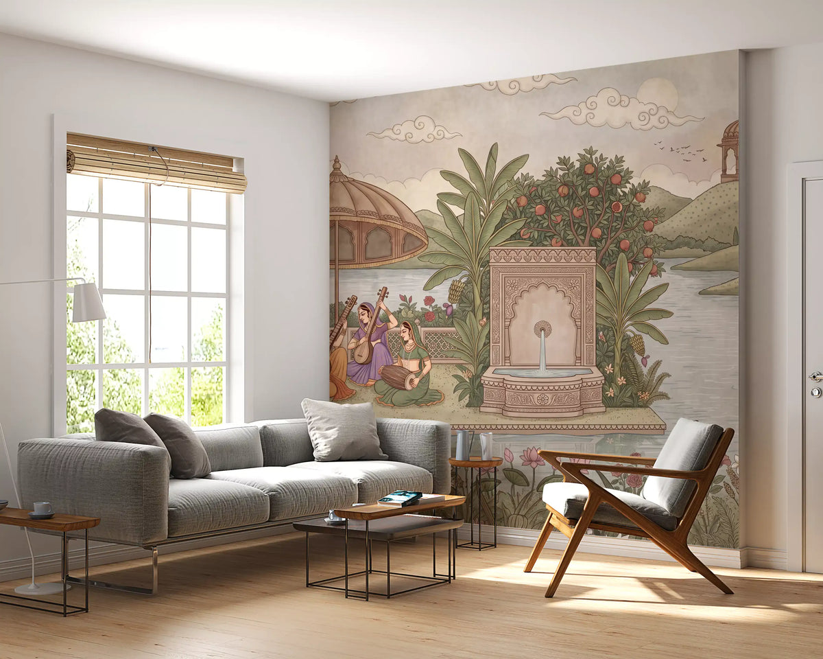 The Enchanted Garden of Raag Wall Mural - RJM08