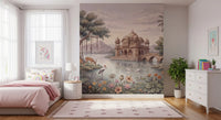 The Enchanted Lake Palace Wall Mural - RJM10