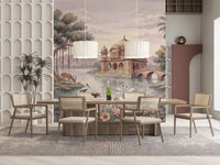 The Enchanted Lake Palace Wall Mural - RJM10