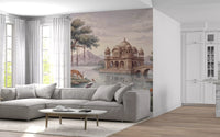 The Enchanted Lake Palace Wall Mural - RJM10