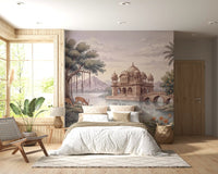 The Enchanted Lake Palace Wall Mural - RJM10