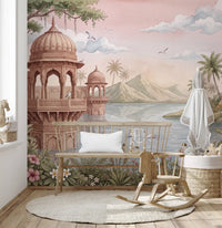 The Swan Lake Pavilion Wall Mural - RJM10