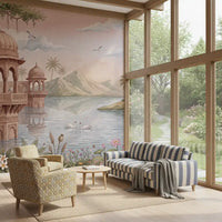 The Swan Lake Pavilion Wall Mural - RJM10