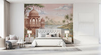 The Swan Lake Pavilion Wall Mural - RJM10