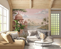 The Swan Lake Pavilion Wall Mural - RJM10