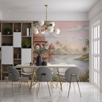 The Swan Lake Pavilion Wall Mural - RJM10