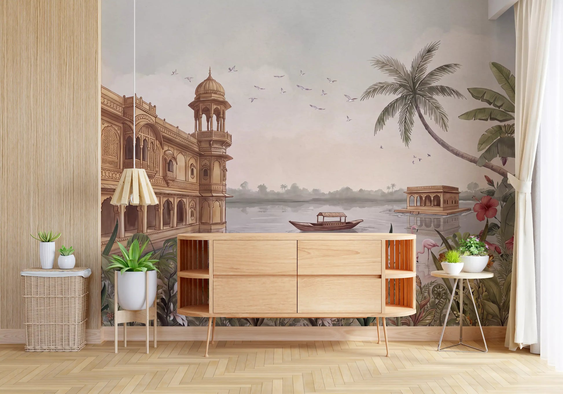 Jheel Mahal Wall Mural
