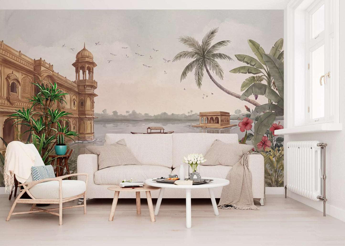 Jheel Mahal Wall Mural