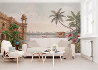 Jheel Mahal Wall Mural