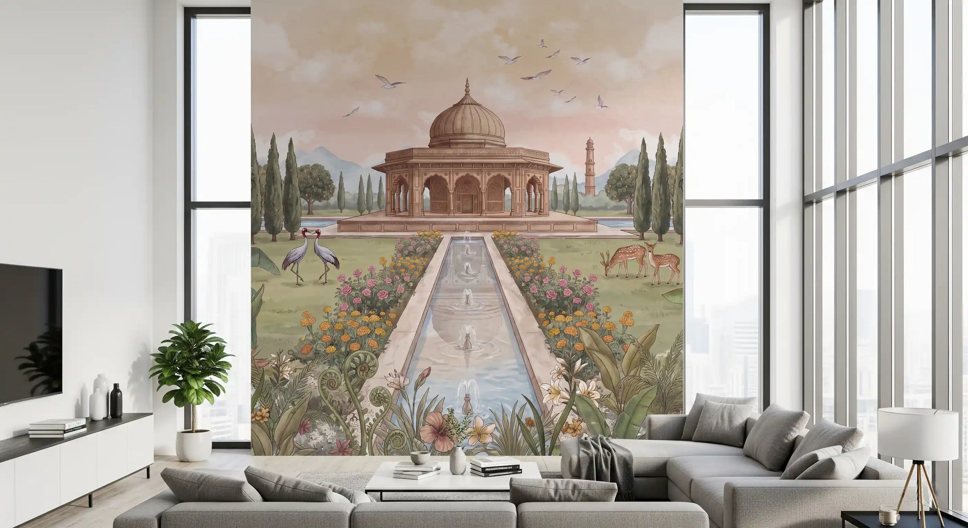 Baradari Bagh Royale Wall Mural
