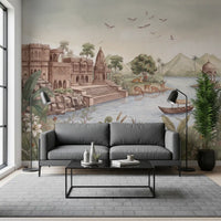 Haveli Ghat Wall Mural