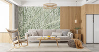 Minimalist Garden Blades Wall Mural