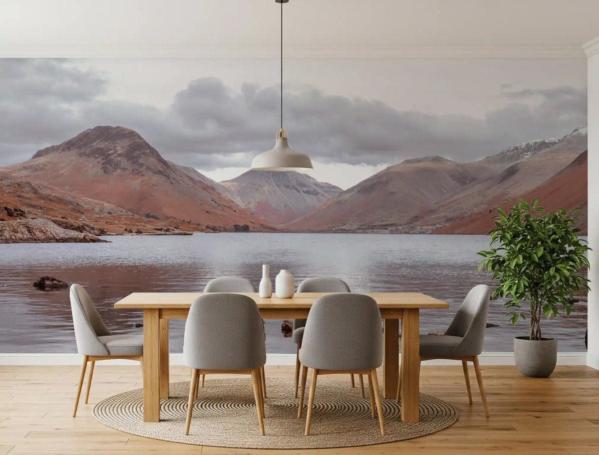 Rustic Highland Reflection Wall Mural