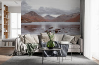 Rustic Highland Reflection Wall Mural