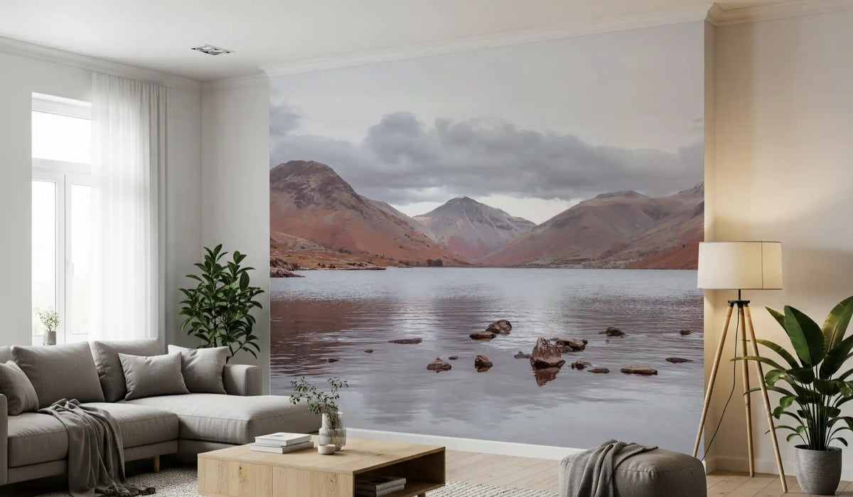 Rustic Highland Reflection Wall Mural