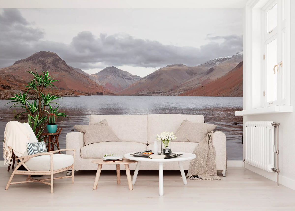 Rustic Highland Reflection Wall Mural