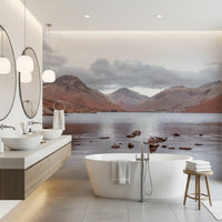 Rustic Highland Reflection Wall Mural