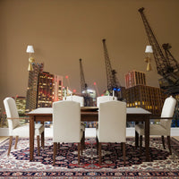 Evening Docklands Architecture Panorama Wall Mural
