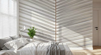 Symmetrical Frond Line Art Wall Mural