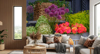 Seasonal Garden Bloom Collection Wall Mural