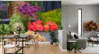 Seasonal Garden Bloom Collection Wall Mural