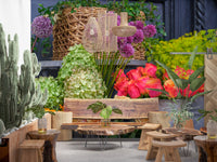 Seasonal Garden Bloom Collection Wall Mural