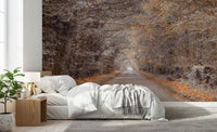 Rustic Country Road View Wall Mural