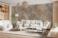 Natural Polished Stone Texture Wall Mural