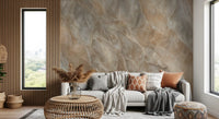 Natural Polished Stone Texture Wall Mural