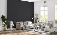 Dark Muted Graphite Texture Wall Mural