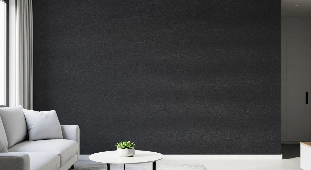 Dark Muted Graphite Texture Wall Mural