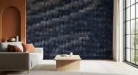 Slate Triangulated Abstract Texture Wall Mural