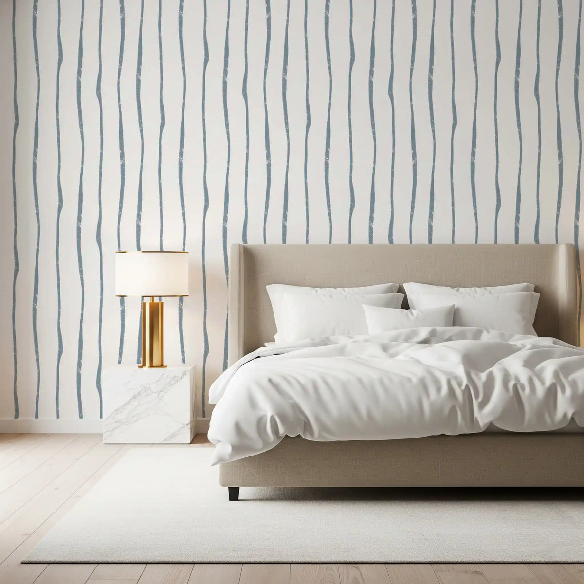 Modern Grey Vertical Textures Wallpaper⁠