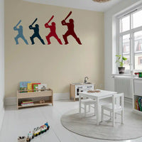 Cricket Batter Motion Mural Wall Mural