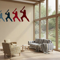 Cricket Batter Motion Mural Wall Mural