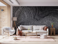 Industrial Gray Concrete Texture Wall Mural