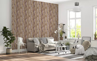 Neutral Brushstroke Vertical Stripes Wallpaper⁠
